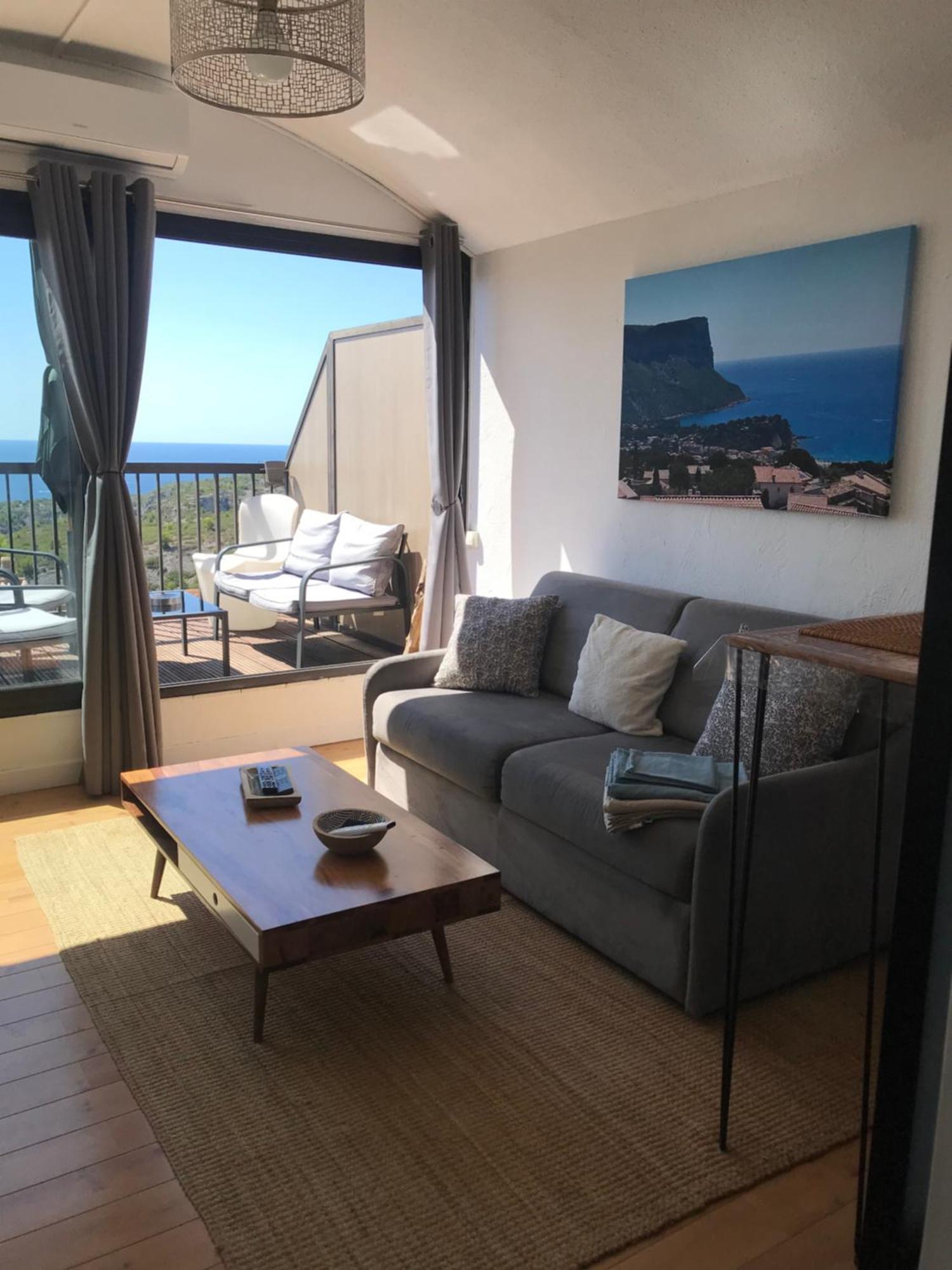Magnifique Studio Cassis Vue Mer Zewnętrze zdjęcie